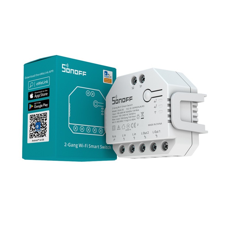 SONNOF DUAL R3 smart wifi, CODE 1079