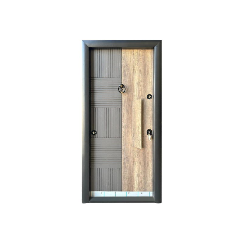 Turkish Steel Door Italian Design BLACK Code 256